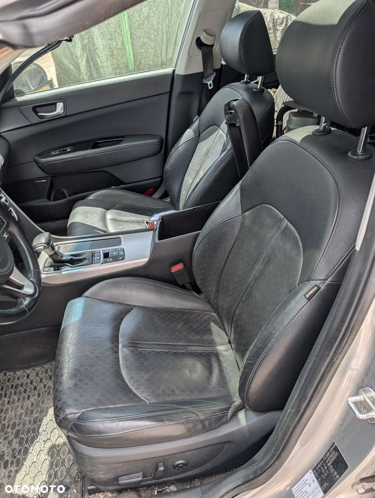 FOTEL LEWY KIEROWCY GRZANY WENTYLOWANY SKÓRA KIA OPTIMA HYBRID EV - 1