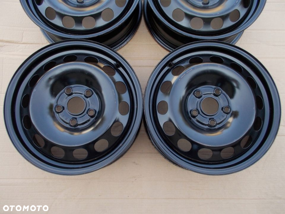 4x Felgi 16 Seat Leon VW T4 Golf V VI VII Caddy Touran Skoda Octavia III 6j 5x112 ET48 - 5