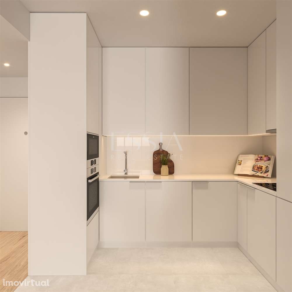 Apartamento T1 Inserido em Condomínio com Piscina e Ginásio - Grande imagem: 4/23