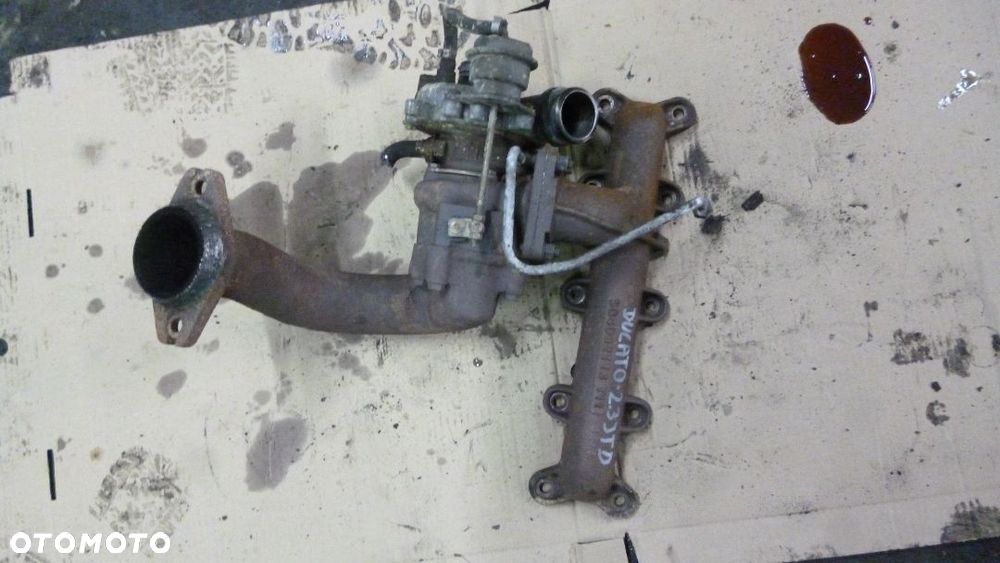 fiat ducato II lift 2.3 jtd turbosprężarka tyrbina