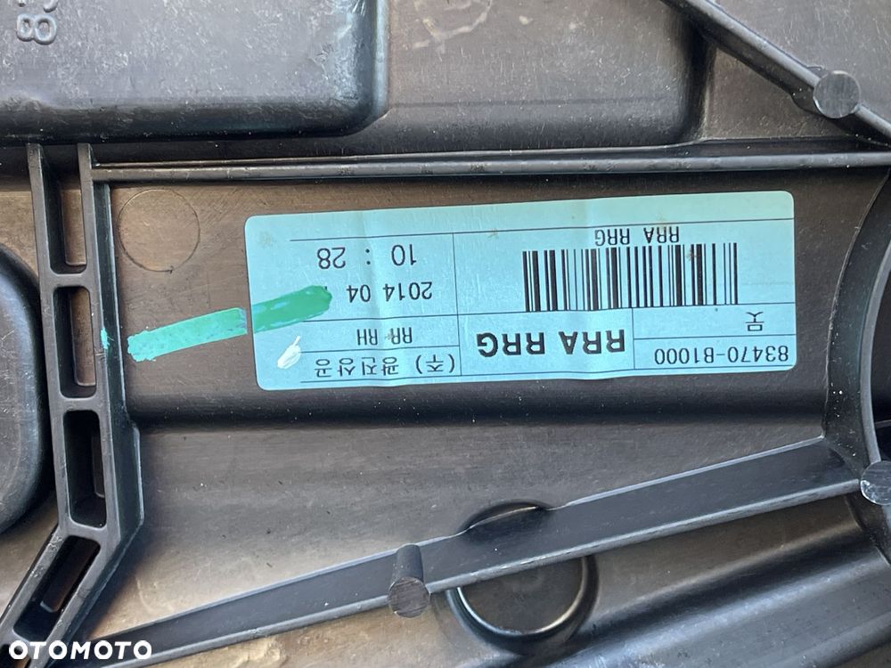 O1 HYUNDAI GENESIS G80 2013 - DRZWI TYŁ PRAWE KOMPLETNE YB6 77004-B1000 - 6