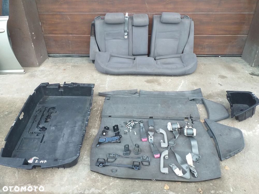 Toyota Prius II przekładka van vana kanapa tył pas - 1