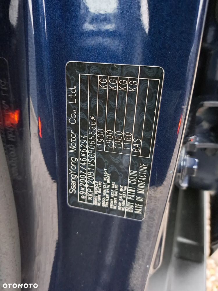 SsangYong/KGM Tivoli e-XGi 160 4WD Sapphire - 11