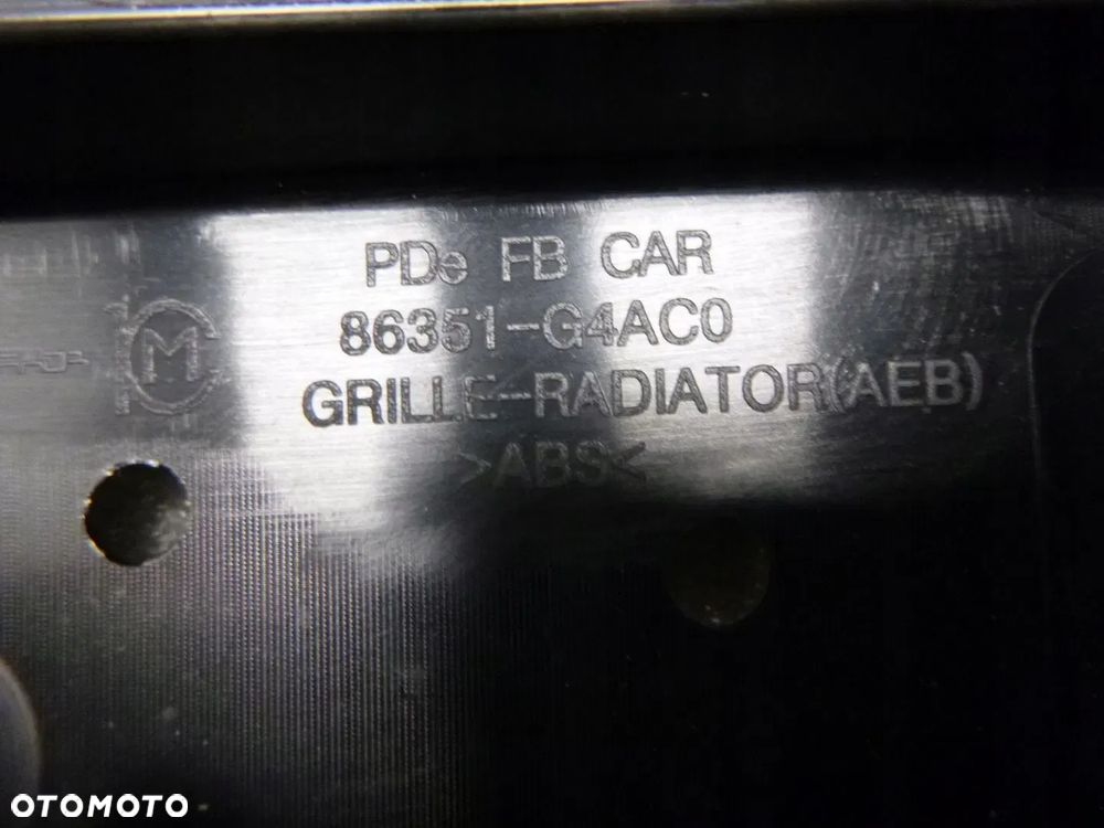 HYUNDAI I30 GRILL ATRAPA CHŁODNICY CZARNY CHROM NOWY ORYGINAŁ - 20