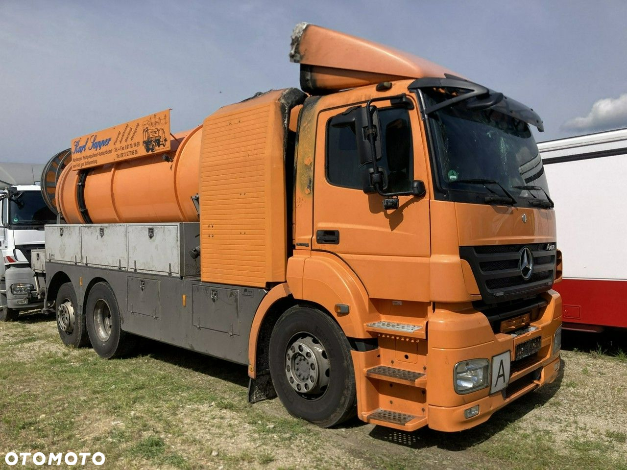 Mercedes-Benz AXOR 2543 Asenizacyjny kanalizacja szambiarka Wuko Beczka 2010 - 15