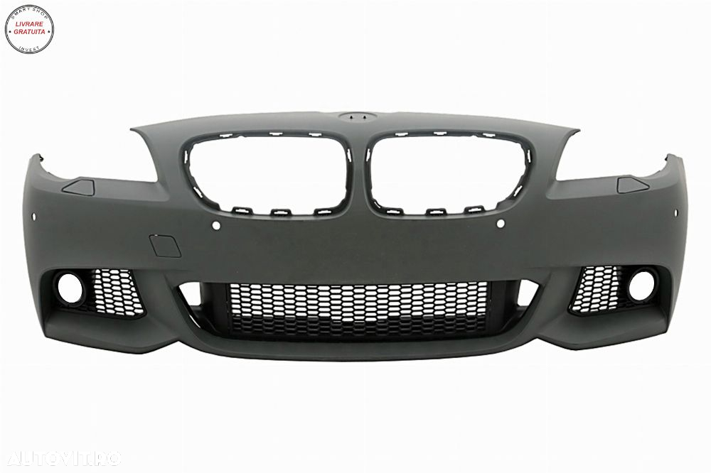 Bara Fata cu Grile Centrale BMW Seria 5 F10 F11 Non LCI (07.2010-2013) Sedan Touri- livrare gratuita - 3