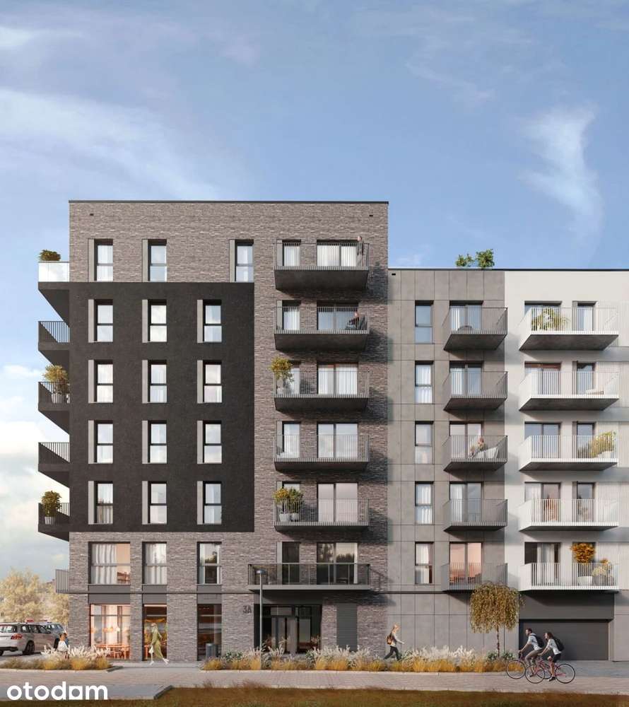 2-pokojowe mieszkanie 42m2 + balkon Bezpośrednio