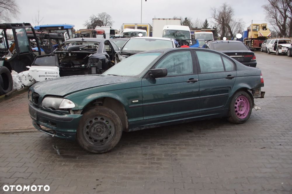 Auto na części - BMW E46 1.9 118 KM M43B19 7505600 386 1998R Silnik Skrzynia Drzwi Błotnik Klapa Zderzak Lampa Lusterko Szyba Deska Kokpit Sterownik Moduł Czujnik Licznik Kierownica Panel - 7