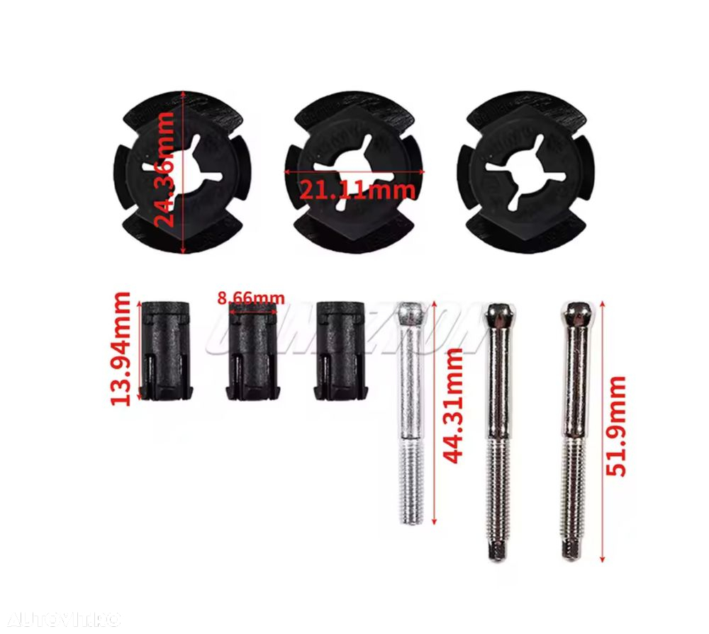 Kit Reparatie Suport Distronic Senzor Distanta Radar Audi Vw Skoda - 3