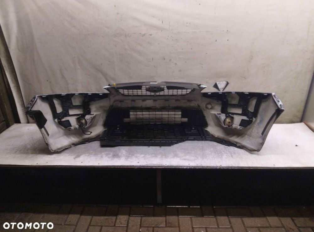 + ZDERZAK PRZÓD PRZEDNI FORD MONDEO MK.4 4 IV 76 BŁĘKITNY MORSKI HALOGENY - 5