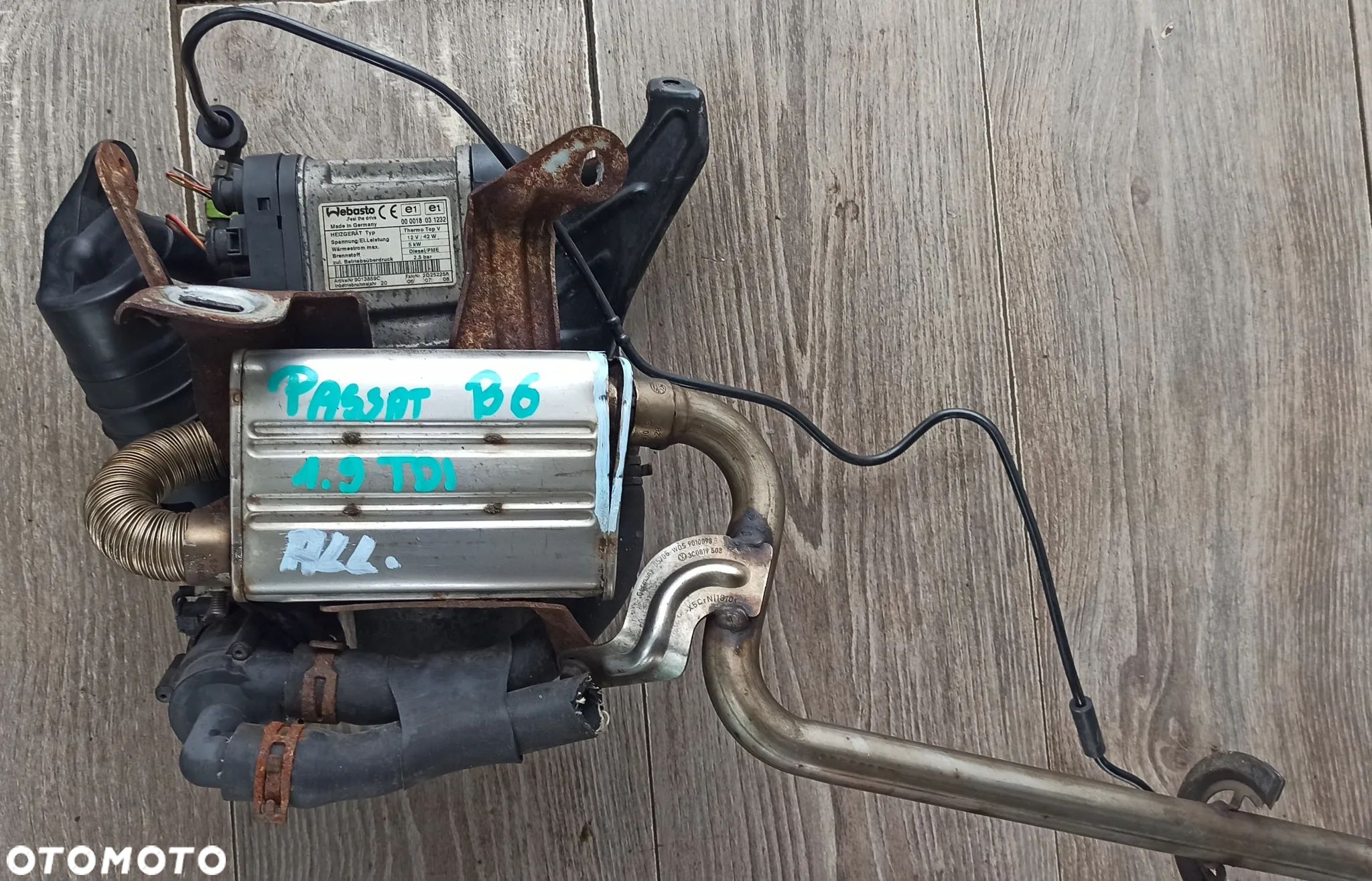 WEBASTO OGRZEWANIE POSTOJOWE VW PASSAT B6 3C0815005N - 1