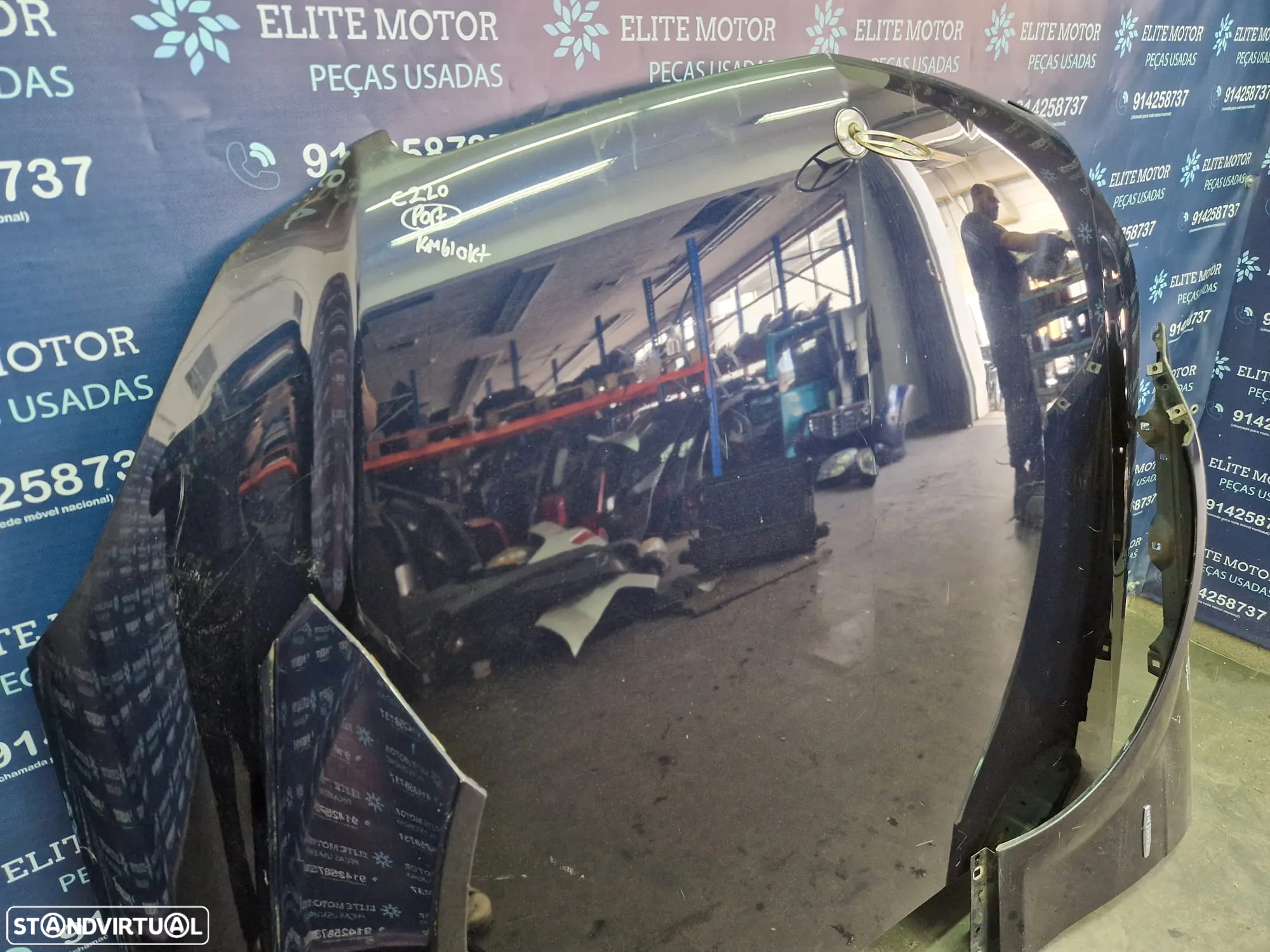 Frente completa usada MERCEDES CLASS C W204 FACELIFT FASE 2 CDI parachoques oticas capot guardalamas reforço - 14