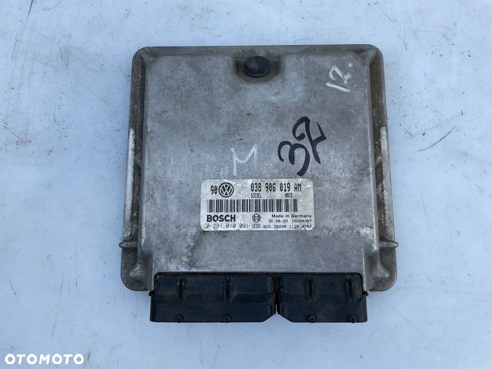 STEROWNIK SILNIKA VW GOLF IV 1.9 TDI 038906019AM - 1