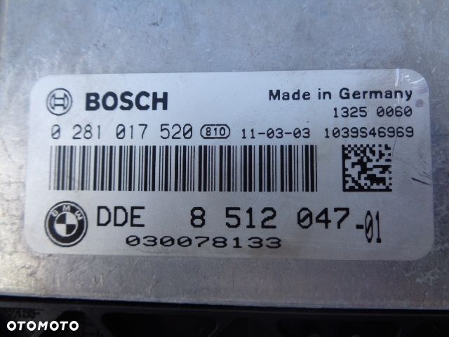 sterownik komputer silnika bmw e90 e91 e92 320d - 2