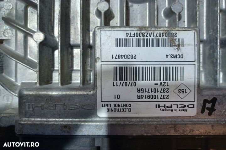 Calculator motor ECU 3267671 - 1.5 DCI 3267671 - 1.5 DCI Renault Flue - 3