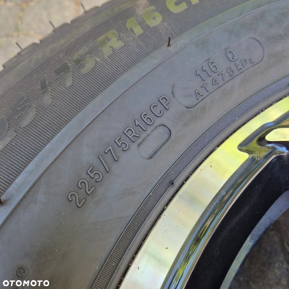 LATO KOŁA 225/75 R16 BOXER FIAT DUCATO JUMPER MOVANO PROACE MAX KAMPER - 10