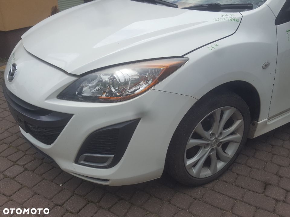 PRZÓD MASKA BŁOTNIK ZDERZAK MAZDA 3 BL SPORT LIFT 09-13 34K - 3