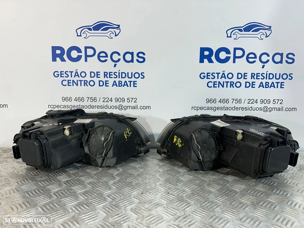 .Conjunto Farois Otica Frente Frontal Originais VAG Audi A3 8P 8P0941003L 8P0941004L 2003 - 2013 - 5