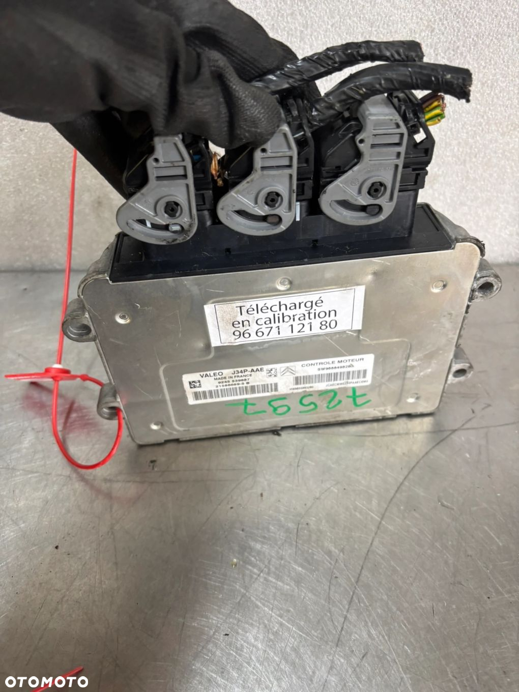 KOMPUTER SILNIKA PEUGEOT CITROEN 9666498280 - 2