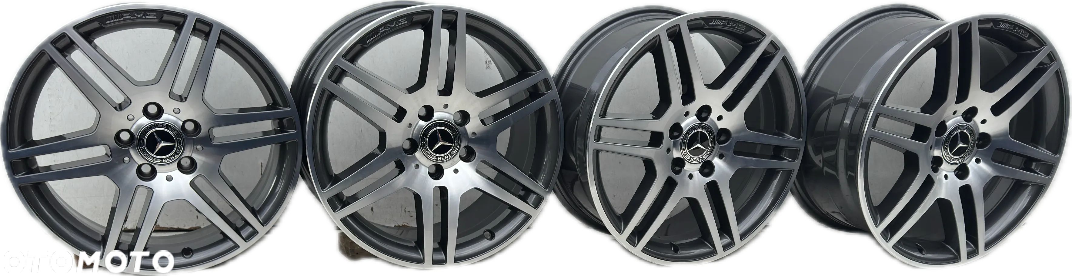 FELGI AMG 17 MERCEDES C W204 VITO W447 W639 E W212 W207 ORYGINAL DEMONTAZ 2044014502 2044014602 - 1