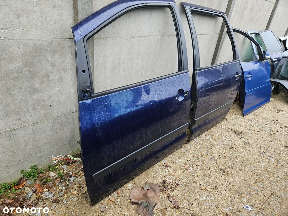 Drzwi lewe przód przednie tył tylne VW Sharan Mk1 Lift 2003r LB5N - 2