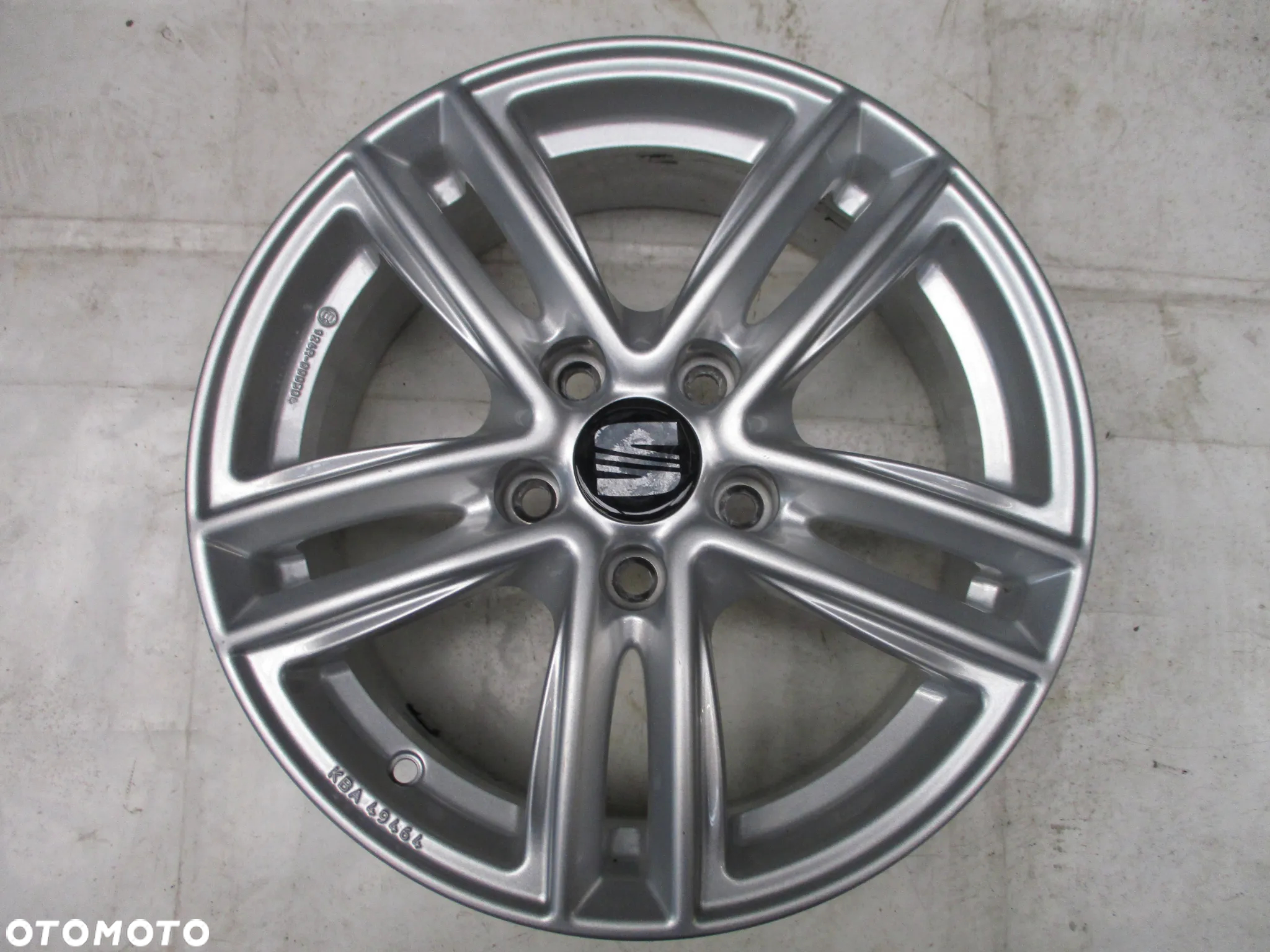 FELGI ALUMINIOWE 16 SEAT ALHAMBRA ALTEA ATECA LEON II III TOLEDO EXEO ET42 - 9