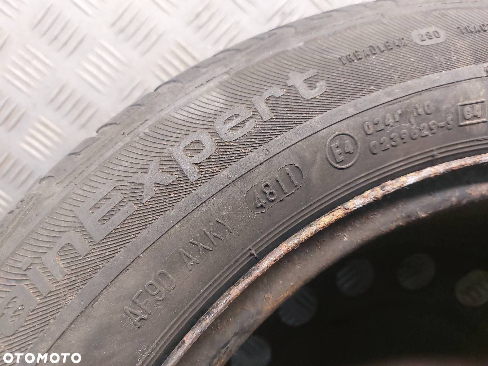 KOŁO ZAPASOWE ZAPAS  OPEL MERIVA A 2150159 4x100 185/60R15 UNIROYAL - 7