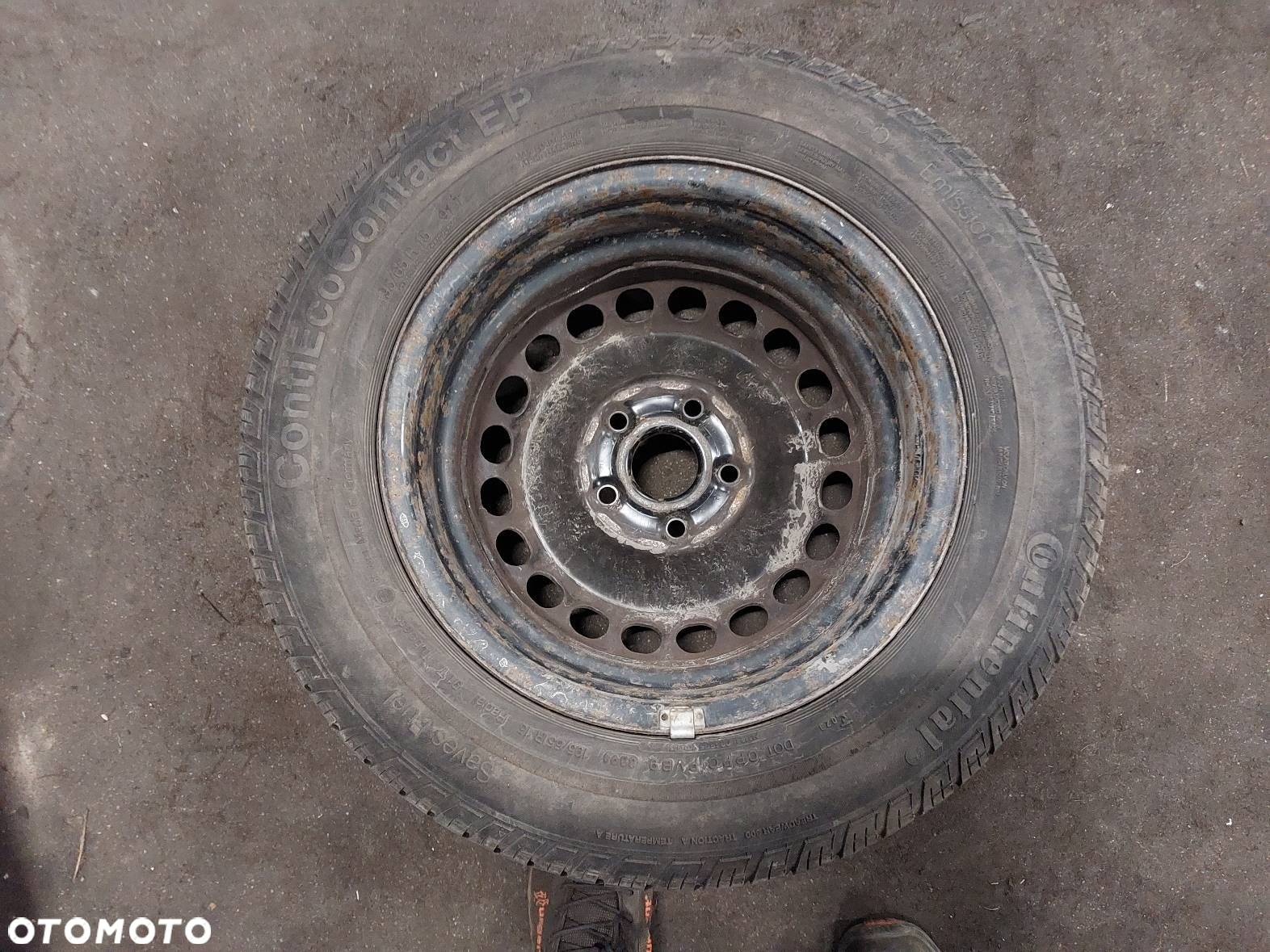 KOŁO FELGA OPONA ZAPAS 5x112 6Jx15 ET45 FI57,1 195/65R15 PASSAT B5 - 7