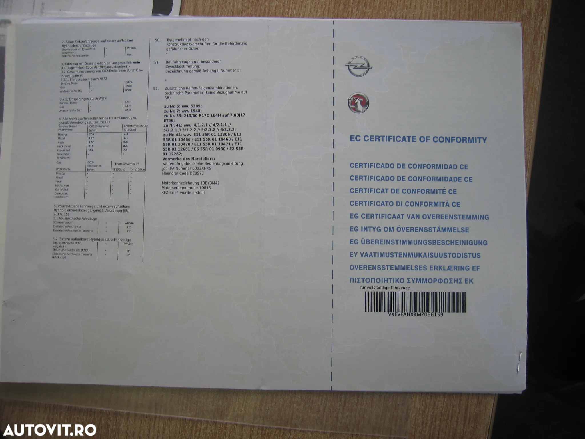 Opel VIVARO DUBA XXL , MOTOR 2 L , L2 - H 1, AC. - 29