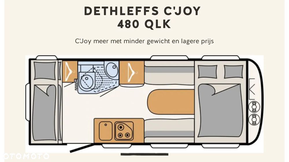 Dethleffs C Joy 480 QLK - 14