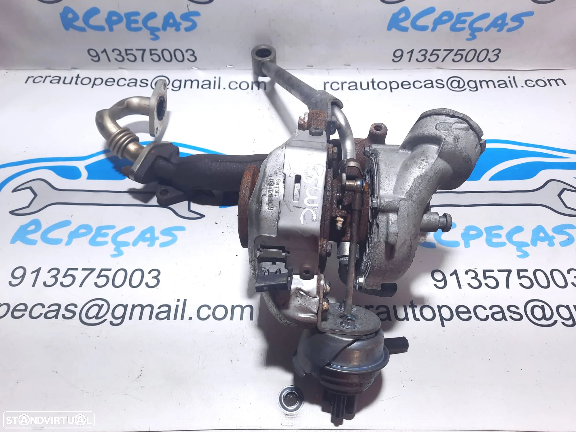 TURBO MITSUBISHI LANCER VIII 8 MK8 2.0 DI-D 16V 140CV BWC 03G253019R 03G253019 768652-0001 7686520001 768652 GRANDIS OUTLANDER - 2