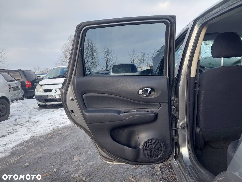 DRZWI KOMPLETNE LEWY TYŁ NISSAN NOTE II KAD G - 4
