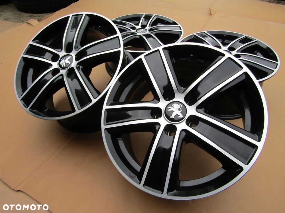 4x Felgi Aluminiowe 16 Citroen Jumpy IV Berlingo III C4 II Picasso Peugeot Expert Partner III Rifter 407 308 508 Toyota Proace 7 j 5x108 ET37 WZMACNIANE - 14