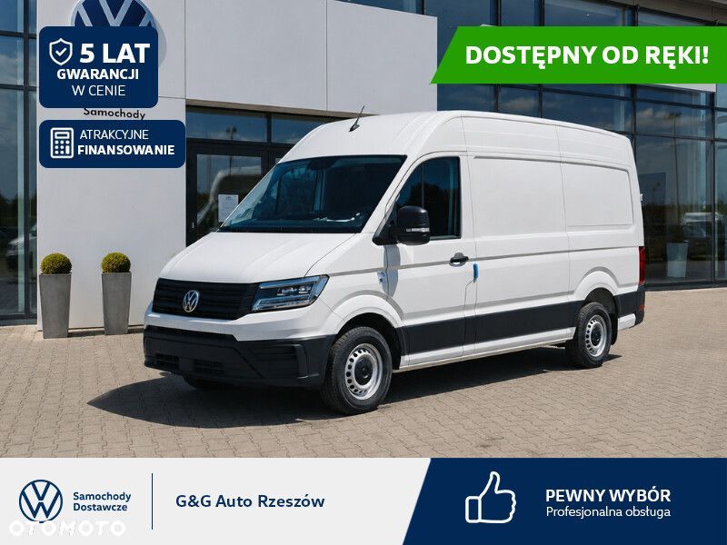 Volkswagen Crafter FURGON L3H3 | 140 KM | MANUAL | KAMERA | VAT 23| OD RĘKI - 1