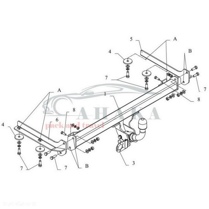 Hak Holowniczy Automat Do Honda Civic (5 Drzwi) 1995-1997 - 2