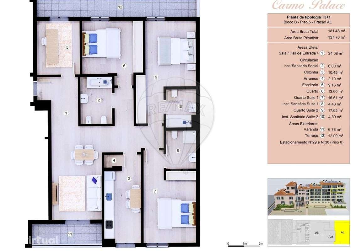 Apartamento T3 para venda - Grande imagem: 3/17