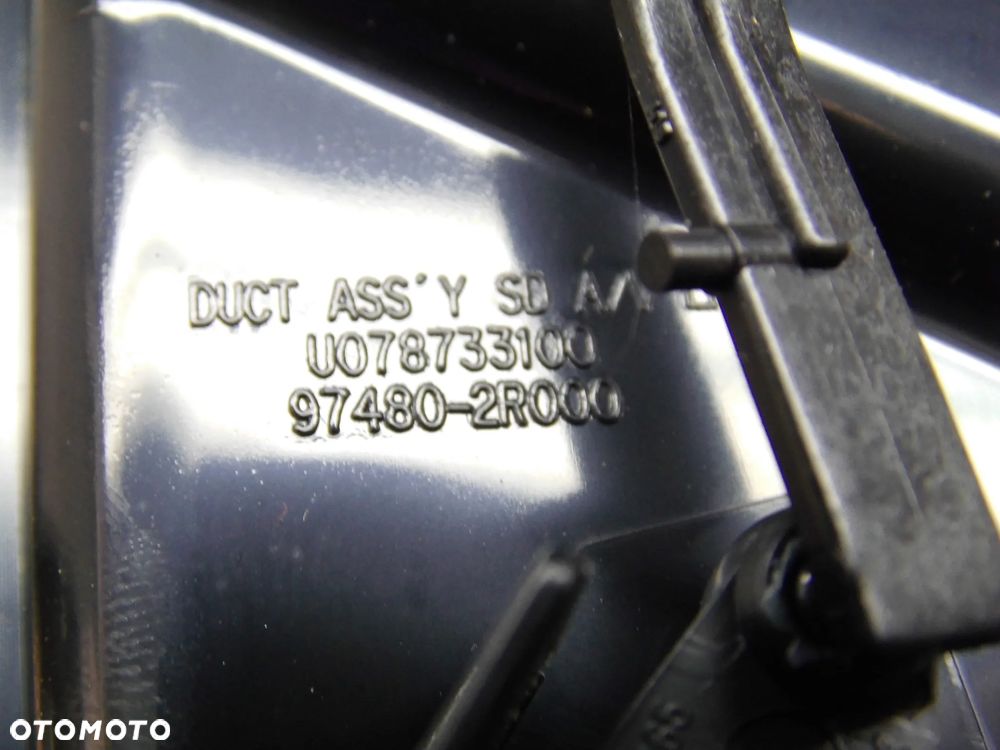 KRATKA NAWIEWU KONSOLI 97480-2R000 HYUNDAI I30 I LIFT LEWA ORYGINAŁ - 6