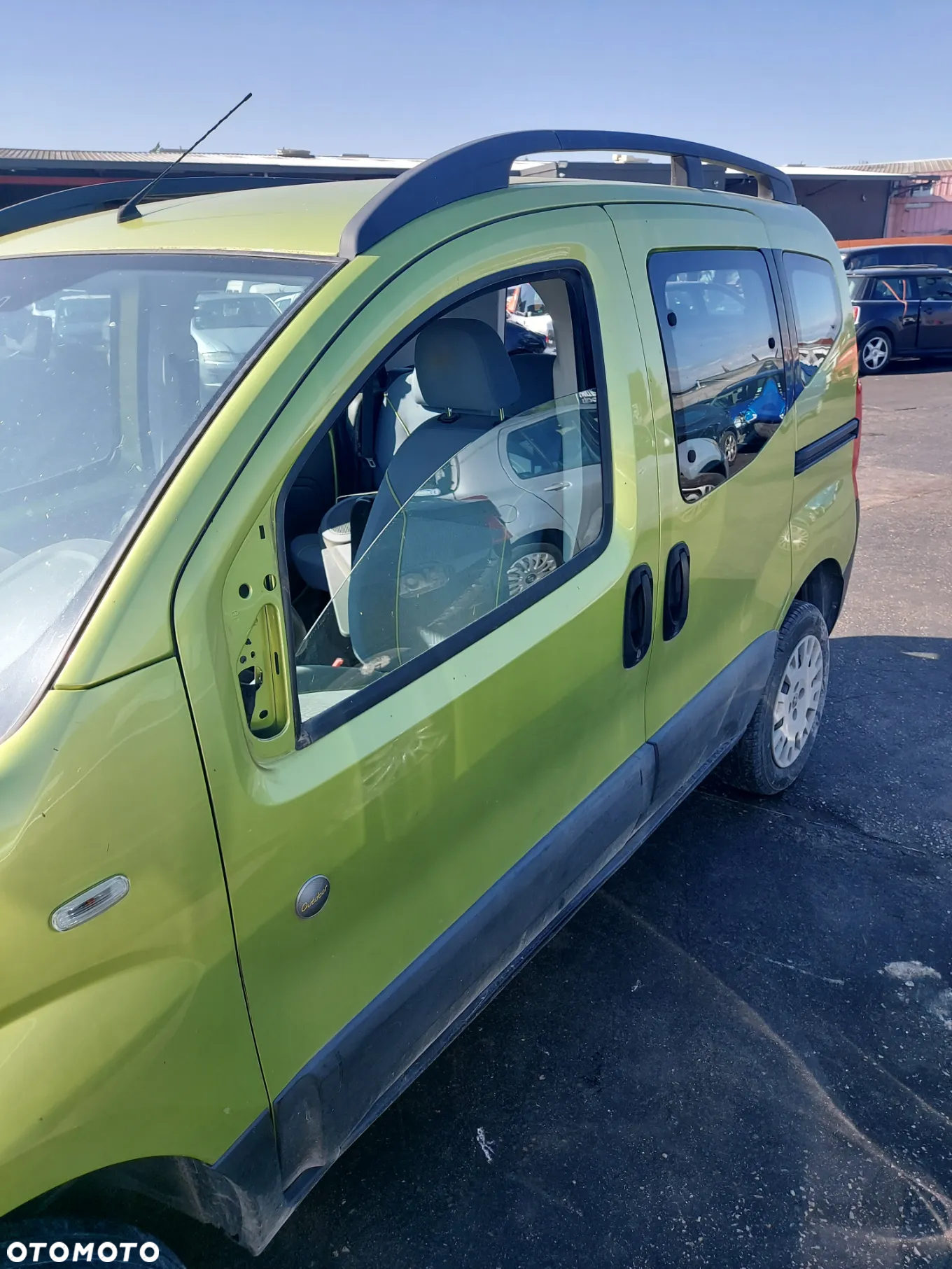 Peugeot Bipper Nemo Drzwi prawy przód prawe przesuwne boczne - 3