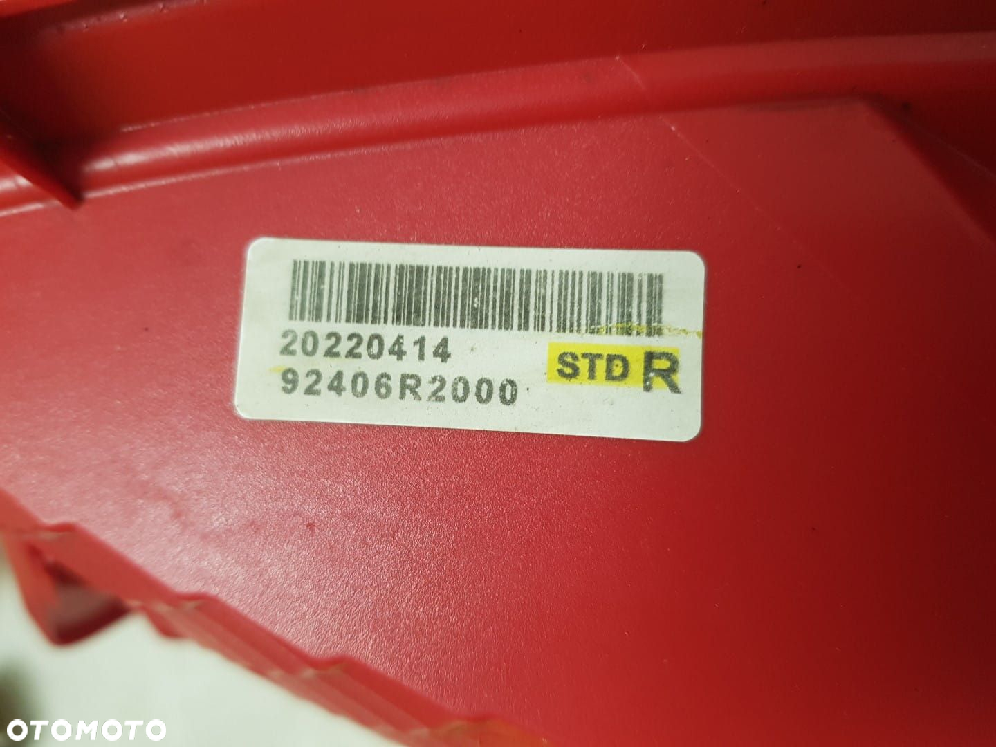 LAMPA PRAWA TYLNA KIA SPORTAGE V 5 21-25 PRZECIWMGIELNA TYŁ 92406-R2000 - 9