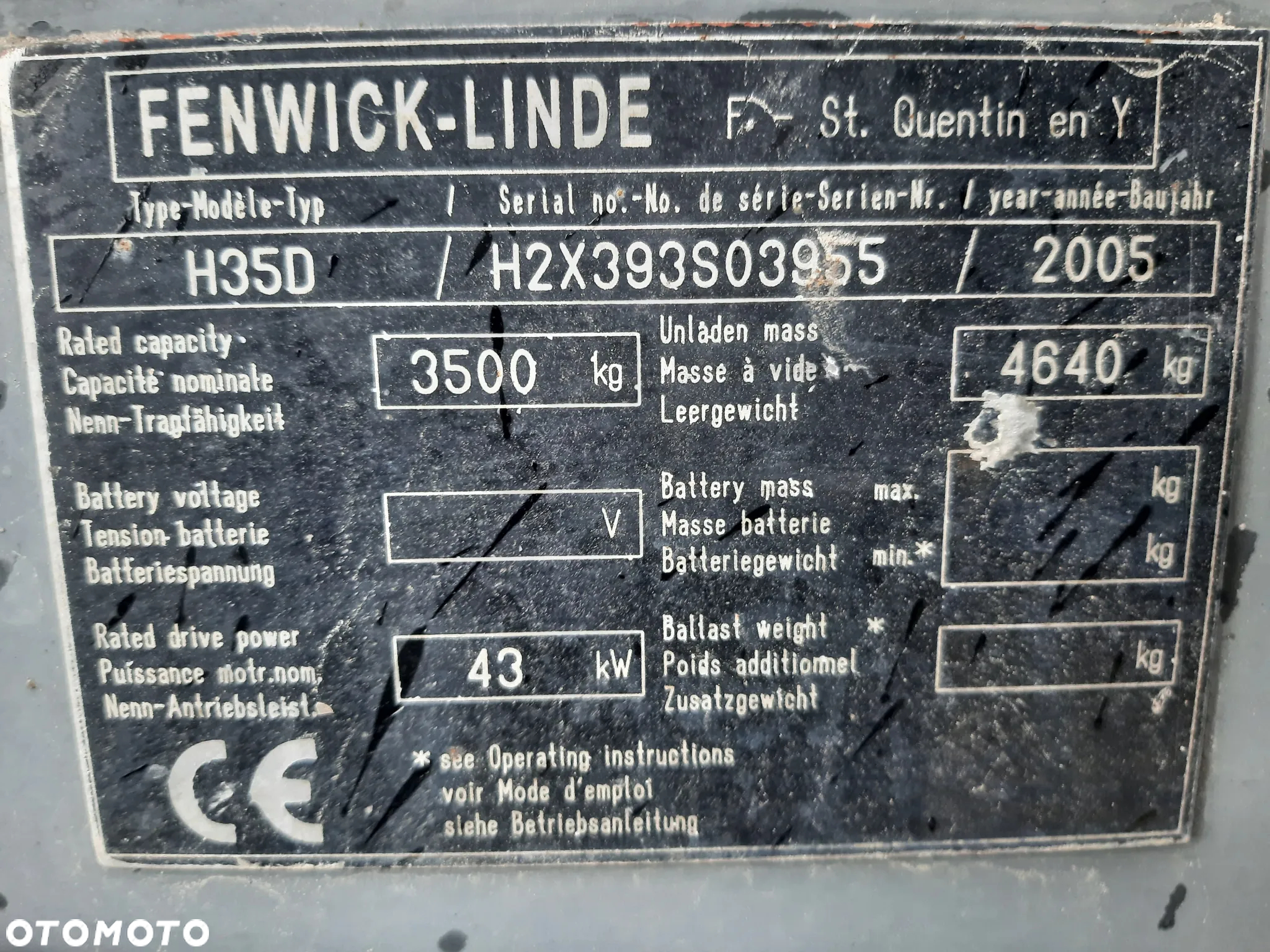 Linde H35D - 6