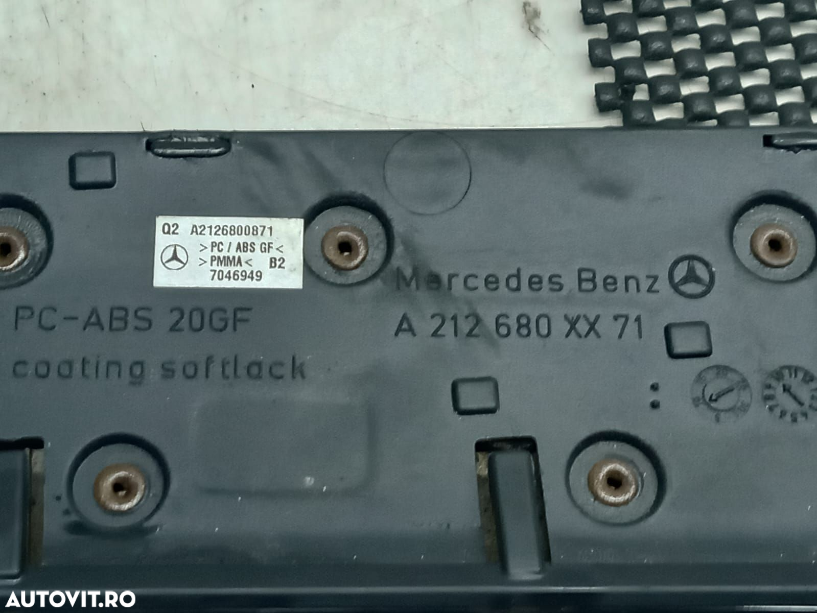 Ornament bord A212680XX71 Mercedes-Benz E-Class W212 [2009 - 2013] - 3