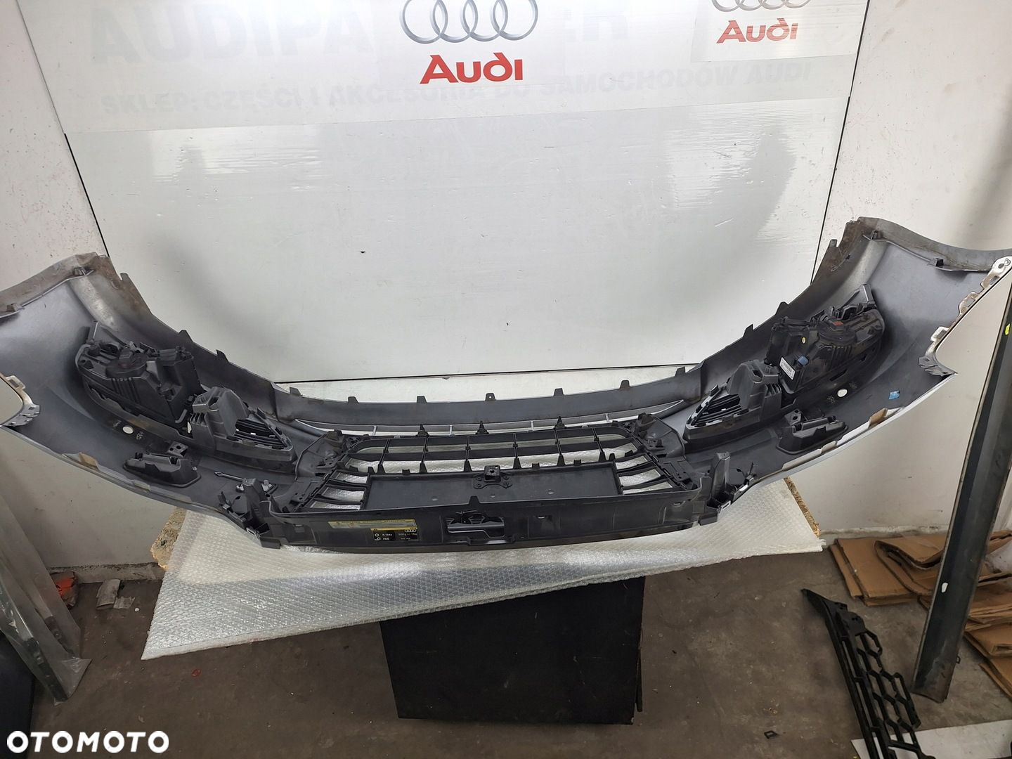 ZDERZAK AUDI A3 8V 8V3 8V4 SPORTBACK 2012-2016 KOMPLETNY 4 X PDC HALOGENY - 7
