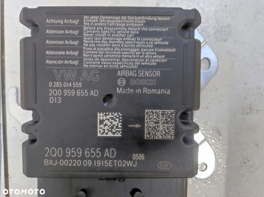 MODUŁ STEROWNIK SENSOR PODUSZEK VW TRANSPORTER T6 LIFT - 4