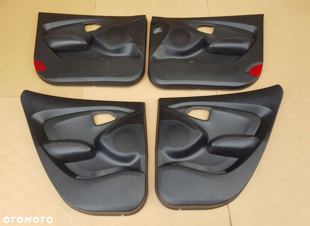 hyundai ix35 boczki drzwi tapicerka komplet - 1