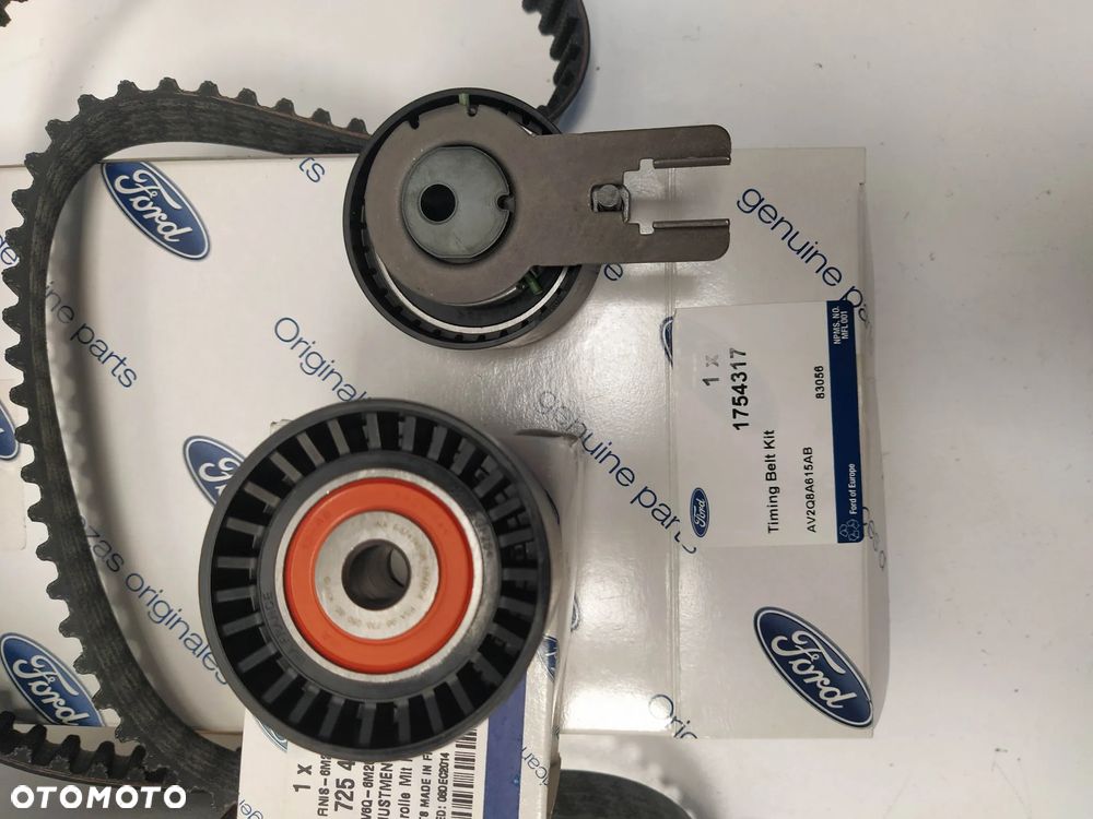 CITROEN C3 II FORD FIESTA VI ; PEUGEOT 2008 I 206+ 207 208 208 I 1.4D 02.06- ZESTAW PASKA ROZRZĄDU POMPA WODNA NOWY ORYGINAŁ - 4