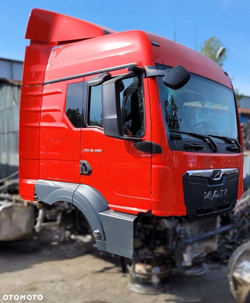 SZKIELET KABINY DRZWI MASKA BEZ ŚRODKA MAN TGS TG3 NOWY MODEL !!! 2023 !!! - 2