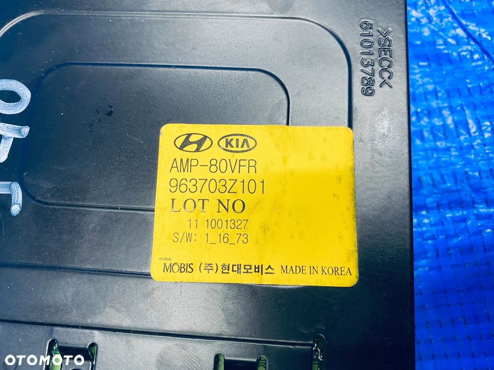 WZMACNIACZ RADIA AUDIO HYUNDAI I40 2011-  ; 963703Z101 96370-3Z101 ORYGINAŁ - 8
