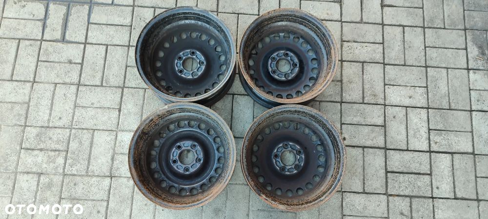 FELGI STALOWE 5x108 6Jx 15 CALI ET 52.5 FORD TRANSIT TURNEO CONNECT 4 SZTUKI KOMPLET - 6