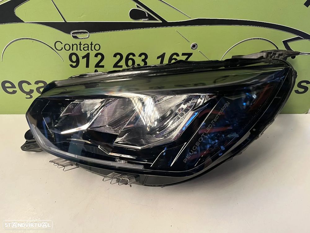 PEUGEOT 208 / 2008 II FAROL LED ESQUERDO - FF354 - 2