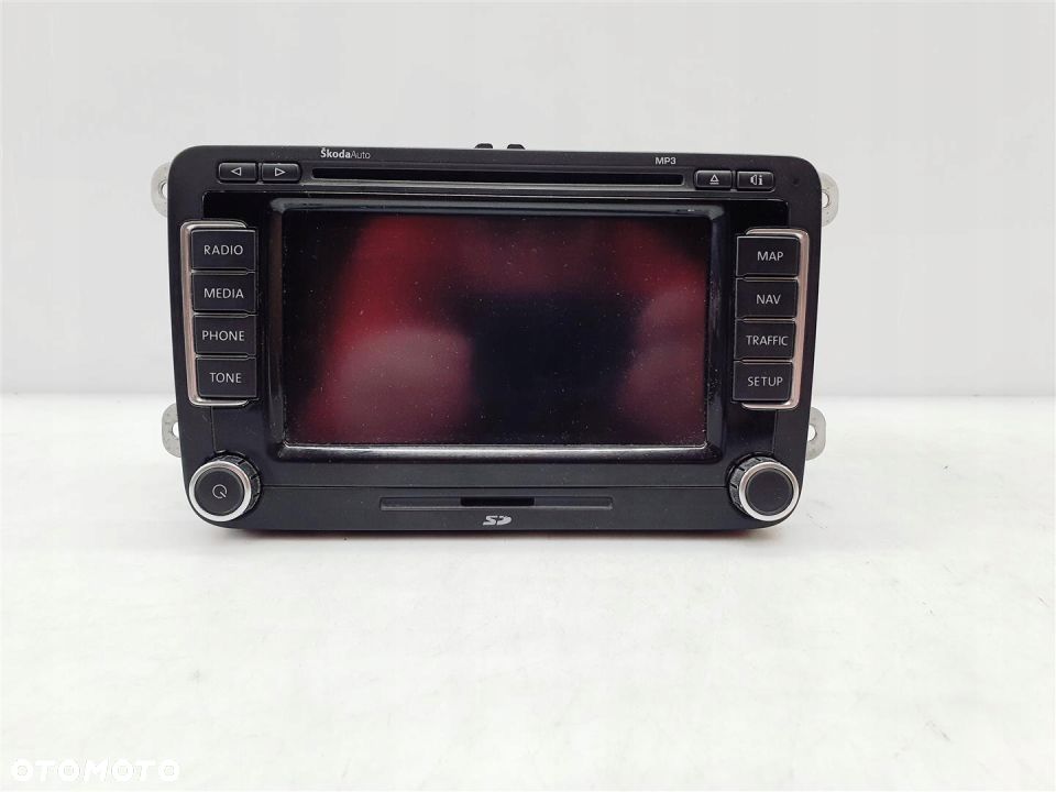 SKODA OCTAVIA II RADIO NAWIGACJA ORYGINAŁ - 1